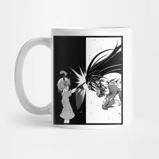 Medaka Box - "Black and White" Shiranui vs Medaka Mug